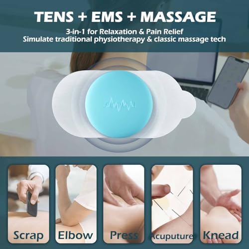 Wireless Tens Unit Muscle Stimulator with APP and Remote Control - 18 Modes Electronic Pulse Stimulator Massager for Neck, Shoulder, Leg, Sciatica and Back Pain Relief - Image 4