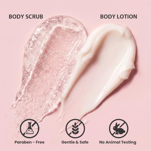 Body & Earth Gift Set - Spa Sets for Women, Perfume, Body Lotion, and Scrub in a Rose Water Box - Perfect Birthday Gifts for Mom Girlfriend Her - Image 6