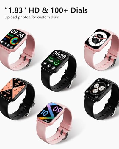 DIVElink Smart Watches for Men Women Fitness Tracker with Heart Rate Monitor IP68 Waterproof 100+ Sport Mode Activity Trackers Compatible with iPhone Android Phones - Image 7