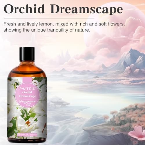 PHATOIL Orchid Dreamscape Fragrance Oil for Diffuser Aromatherapy 3.38FL.OZ - Image 2