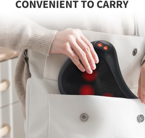 iKristin Back Massager with Heat Shiatsu Neck Massager for Relax Muscles - Image 6