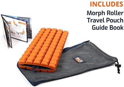 Brazyn Morph Bravo Foam Roller Bundle for Home, Gym, Office, Travel, Athletes | Collapsible & Lightweight Roller for Trigger Point Massage & Mobility Stretching Strap | Multi-Functional 12-Loop Strap - Image 3