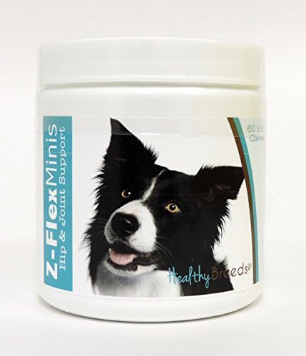 Healthy Breeds Border Collie Z-Flex Minis Hip and Joint Support Soft Chews 60 Count by HealthyBreeds