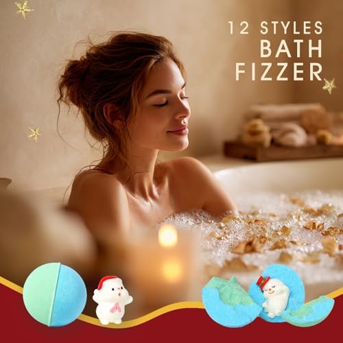 Valentines Day Gifts for Women - Bath Bomb with Surprise Inside, Bath Bomb Gift Set for Sister, Wife, Mom, Son, Daughter｜Spa Gift Set Christmas Gift Idea for Boys Girls Gifts - Image 6