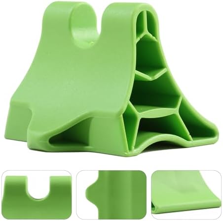 Trigger Point Massage Tool, Handheld Deep Tissue Manual Massager for Neck, Back, Shoulders & Feet, 3-Edge Pressure Point Design, Portable (Green) by KeyserveUS