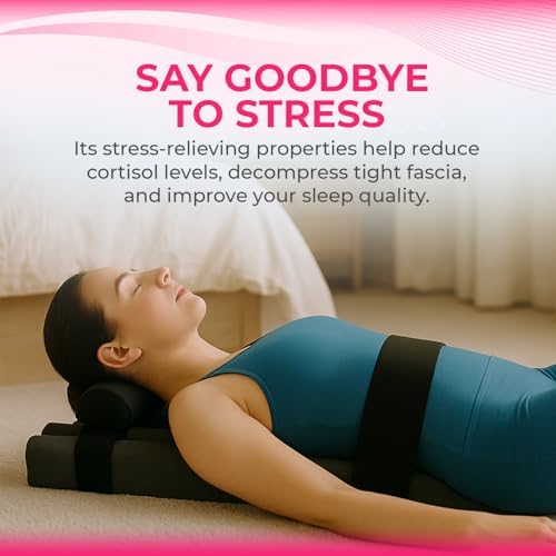 Pilates Parasetter - Dual Patented Suede-Like Rollers for Reducing Cortisol Levels to Aid Hormone Rebalance and Support Recovery & Relaxation from Stress - Image 3