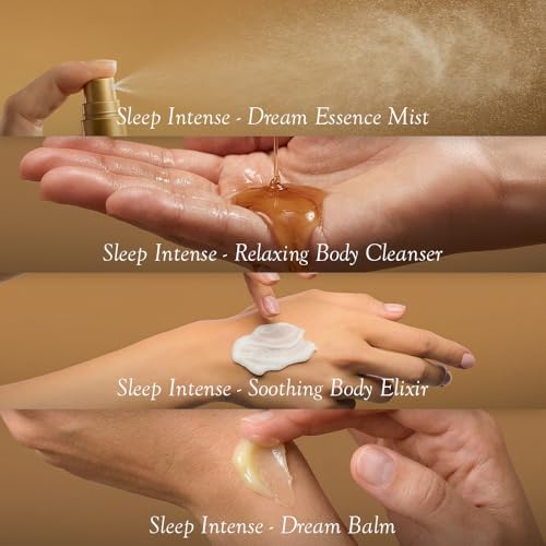 Spa Ceylon Ayurveda Sleep Intense Discovery Set – 4-Piece Natural Calming Gift Set with Neroli, Lavender & Ylang Ylang – Body Cleanser, Body Elixir, Dream Mist & Dream Balm - Image 6
