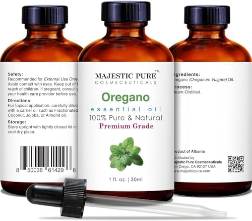 Majestic Pure Oregano Essential Oil for Diffuser - 1 Fl Oz - Image 5