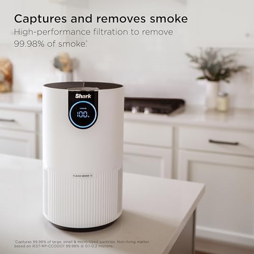 Shark Clean Sense Air Purifier 2 pack, Clean Sense, HP102PK2, White - Image 5