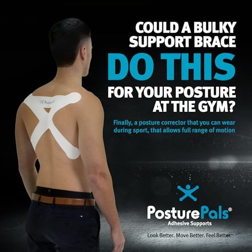 Adhesive Postural Support, X Shape, Large, Pack of 5 - Image 2