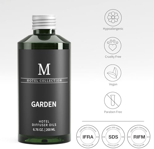 Hotel Scents Garden 6.76 Fl Oz (200 ml), Home Luxury Aroma,Hotel Fragrance Diffuser Oil,Hotel Diffuser Oil for Aromatherapy, Bigger Bottle, Bolder Aroma, Longer Lasting - Image 4