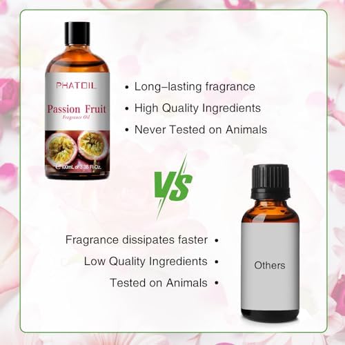 PHATOIL Passion Fruit Fragrance Oil for Diffuser Aromatherapy 3.38FL.OZ - Image 4
