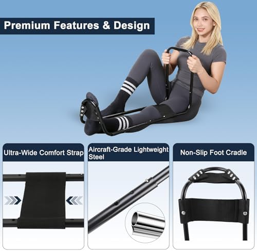 Knee Extension Device, Hamstring Leg Stretcher for Lower Body Flexibility, Improves Range of Motion - Image 4