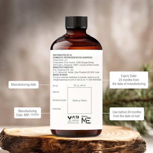 Majestic Pure Vanilla Essential Oil for Diffuser - 2 Fl Oz - Image 5