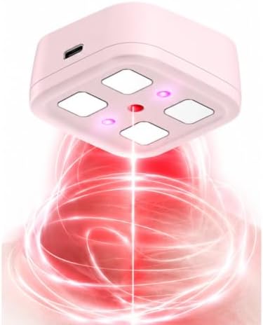 Anafree Wireless Body Massager with LED Light | Made in Korea (Pink) by BOTEM