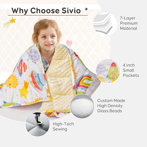 Sivio Weighted Blanket for Sleeping, 3 lbs 36x48 Inch - Image 5