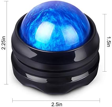 Solacium Manual Massage Roller Ball - Massager and Therapy Tool for Sore Muscles, Shoulders, Arms, Neck, Back, Feet, Body, Deep Tissue, Stiffness, Joint Pain, Stress Relief - Image 6