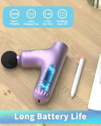 3-in-1 Detachable Massage Gun Deep Tissue with Extension Long Handle - Image 6