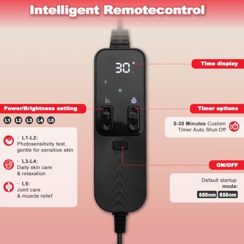 Red Light Therapy for Face Body 3 in 1 Infrared Red Light Therapy - Image 5