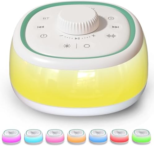 DONOW White Noise Sound Machine for Baby Adults with 30 Soothing Sounds by Donow