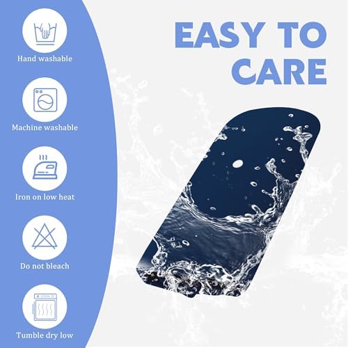 BALAPET 2 Pcs Velvet Cervical Neck Pillow Case, Soft Elasticity Pillowcase for Ergonomic Cervical Neck Pillow,Fuzzy Warm Flannel Pillow Cases with Zipper, Cover Only(Navy Blue) - Image 6