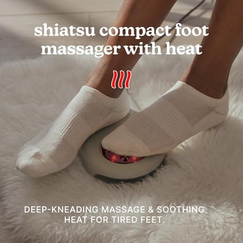 Homedics MaxComfort Shiatsu Foot Massager with Heat, Rotating Massage Nodes - Image 2