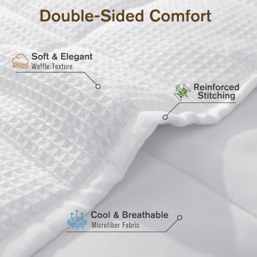 Topblan Cooling Weighted Blanket for Adults, 15lbs 60 x 80 for Summer - Image 4