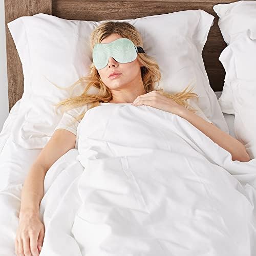 Bucky 40 Blinks No Pressure Printed Eye Mask for Travel & Sleep, Palm Leaf, One Size - Image 6