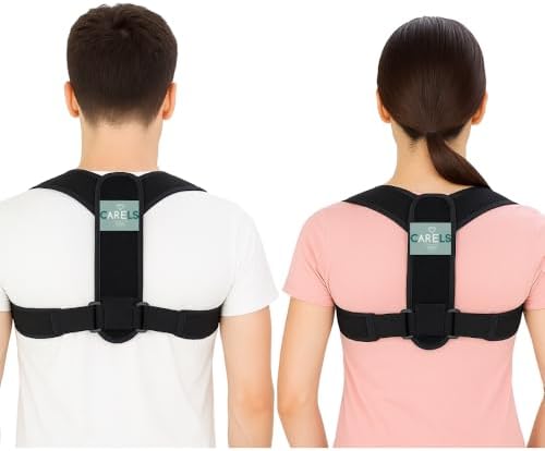 Posture Corrector for Women & Men – Adjustable Shoulder Brace for Upper Back Support, Back Brace Posture Corrector for Alignment, Shoulder Support Brace, Back Corrector for Women & Men by Unknown