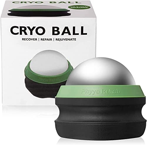 Phyya Rehab - Massage Ice Roller Ball - Roller for Muscles Deep Tissue - Cold Therapy - Plantar Fasciitis Roller by Phyya+Rehab