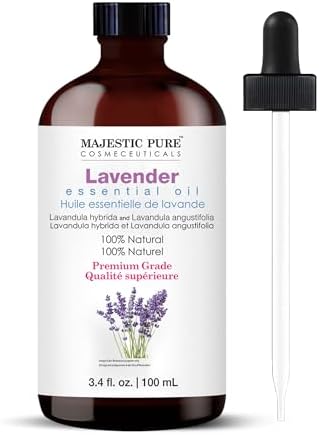 Majestic Pure Lavender Essential Oil for Diffuser - 3.4 Fl Oz by BeautyandPersonalCare