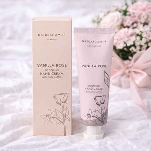 Natural Amor Relaxation Spa Gift Set for Women, 5 Piece Bath & Body Box with Candle, Hand Cream, Bath Bombs & Headband, Self Care Gift for Her - Image 3