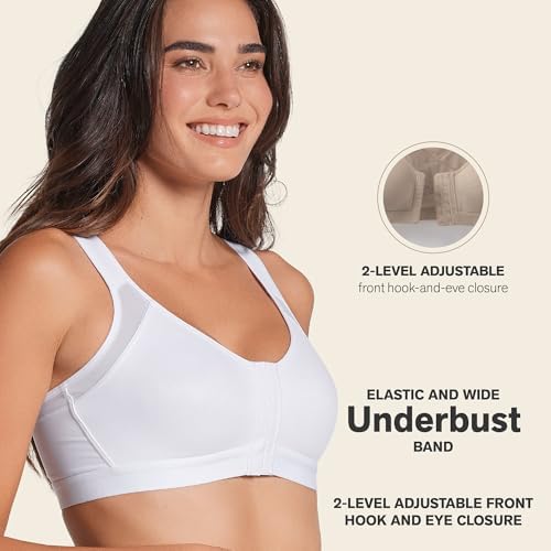 Leonisa Multi-Functional – Posture Corrector Bra Wireless Front Closure Bra for Women Full Coverage - Image 3