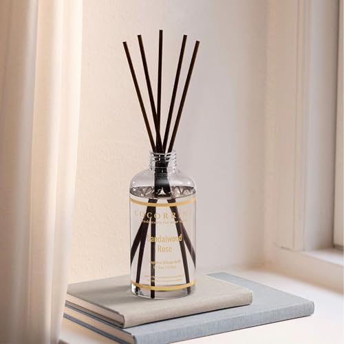 COCORRÍNA Refill - Sandalwood Rose 6.7 Fl.oz Reed Diffuser Refill with 8 Sticks - Image 4