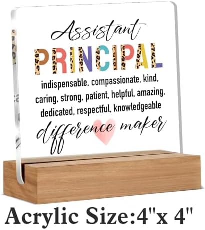 Assistant Principal Appreciation Gifts for Women Men, Thank You Gifts - Image 2