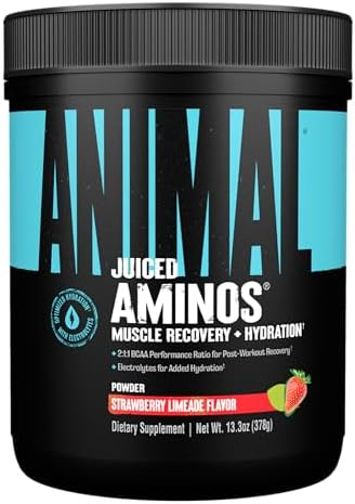 Animal Juiced Amino Acids Electrolytes Supplement | Straw-Lime 30 Serving by Animal