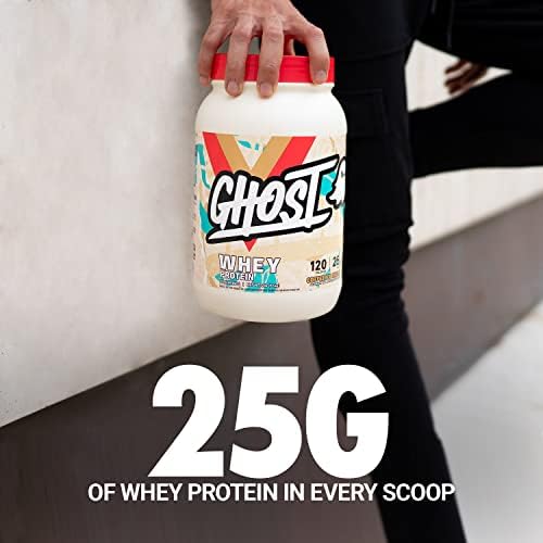 GHOST Whey Protein Powder, Coffee Ice Cream - 2LB, 25G of Protein - Image 3
