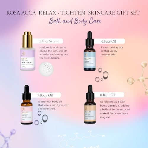 Gifts for Women, 23 Pcs Hydrating Face Skin Care Set, Spa Gifts Basket Set - Image 4