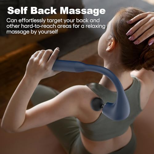 Fronnor Massage Gun Deep Tissue with Extended Handle Revolutionary U-Shaped Back Massager - Image 2