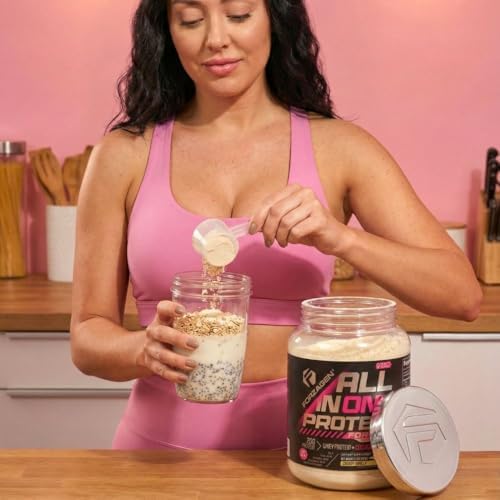 Forzagen All in One Protein for Her | Women’s Protein Powder with Multi Collagen Peptides | Hydrolyzed Collagen Supplement, Gut Health, Great for Pre & Post Workout | Vanilla, 30+ Servings - Image 6
