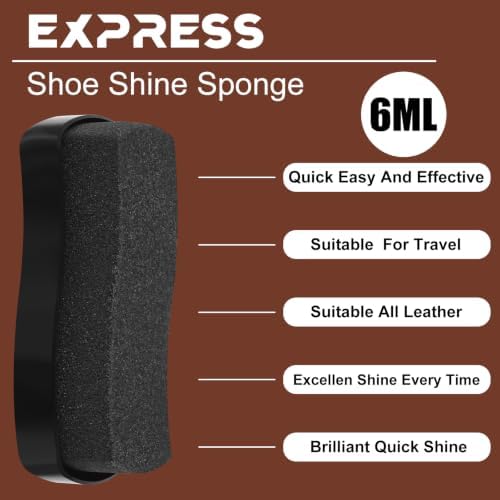 Loopeer 6 Pcs Shoe Shine Sponge - Image 3