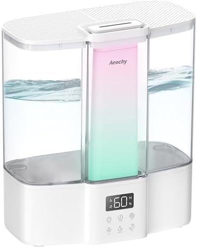 AEOCKY Geek-Level Ultrasonic Humidifier, 4L Top-Fill Cool Mist Diffuser by AeockyDirect