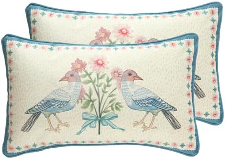 patdrea Designer Velvet Throw Pillow Cover,Set of 2,12"x20"-MontebourgC by patdrea