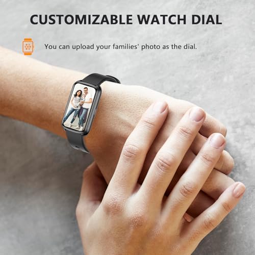 Fitness Tracker, 1.47" Smartwatch with Heart Rate&SpO2 for Android iOS,Purple - Image 6