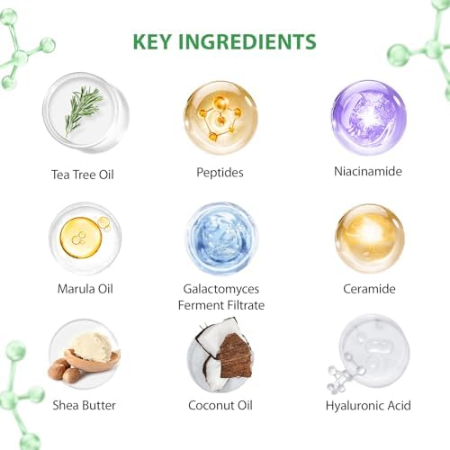 Gifts for Women, 55 Pcs Tea Tree Hydrating Skin Care Set, Spa Basket Set - Image 6