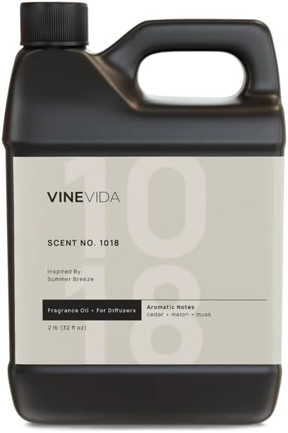 VINEVIDA (32oz) Hotel Fragrance Collection Diffuser Oil - Cold Air Diffuser for Home - Scent No.1018 Inspired by Ritz Carlton by VINEVIDA