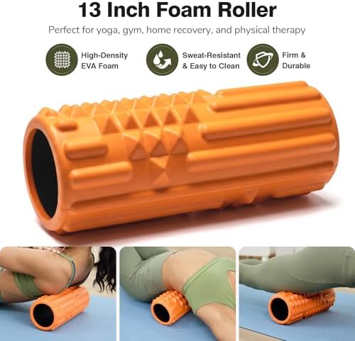 5 in 1 Foam Roller Set for Muscle Recovery & Deep Tissue Massage - Image 3