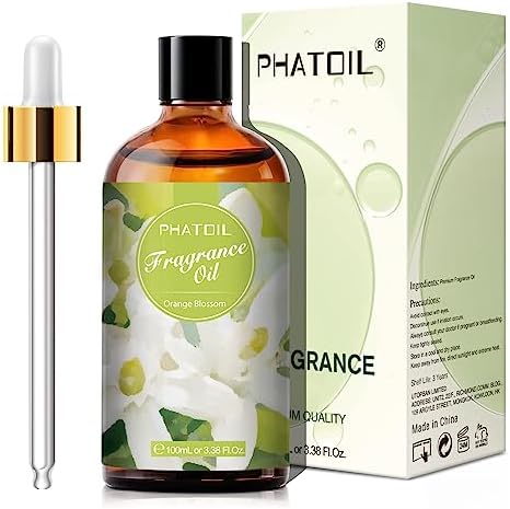 PHATOIL 3.38FL.OZ Orange Blossom Fragrance Oils for Aromatherapy, Essential Oils for Diffusers for Home, Perfect for Diffuser, DIY Candle and Soap Making, DIY Scented Products - 100ml - Image 2