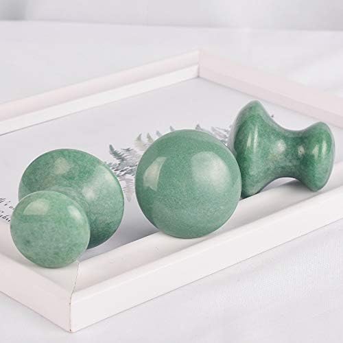 Jade Gua Sha Massage Tools Facial Tool Natural Green Gua Sha Anti Aging Facial Skin SPA for Rejuvenate Skin Anti-wrinkle Anti Aging - Image 6