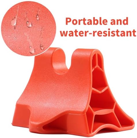 Trigger Point Massage Tool, Handheld Deep Tissue Manual Massager for Neck, Shoulders, Back & Feet, 3-Edge Pressure Point Design, Portable (Red) - Image 3